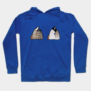 Funny Cartoon Duck Butts! Hoodie